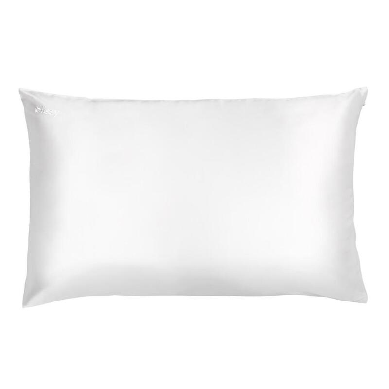 White Silk pillow case (Queen)