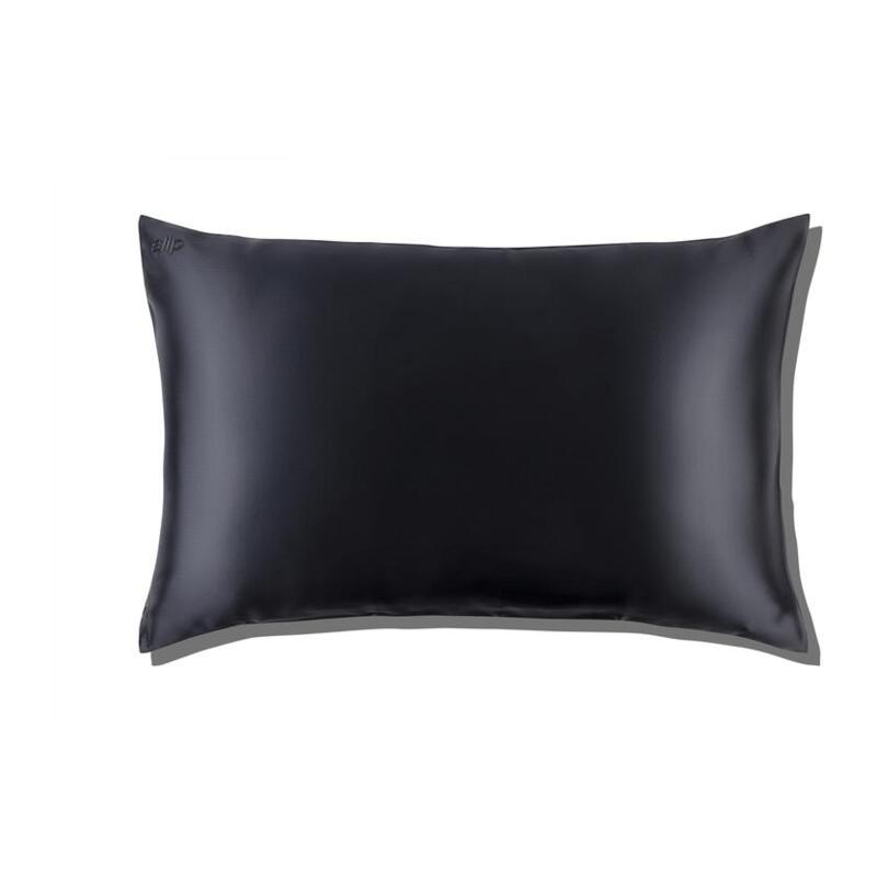 Silk pillow case black (Queen)